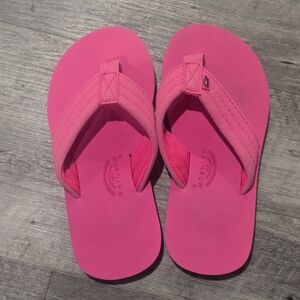 Kids 11/12 Rainbow Sandals PINK